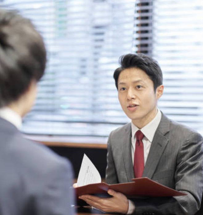 人材紹介担当の営業マン